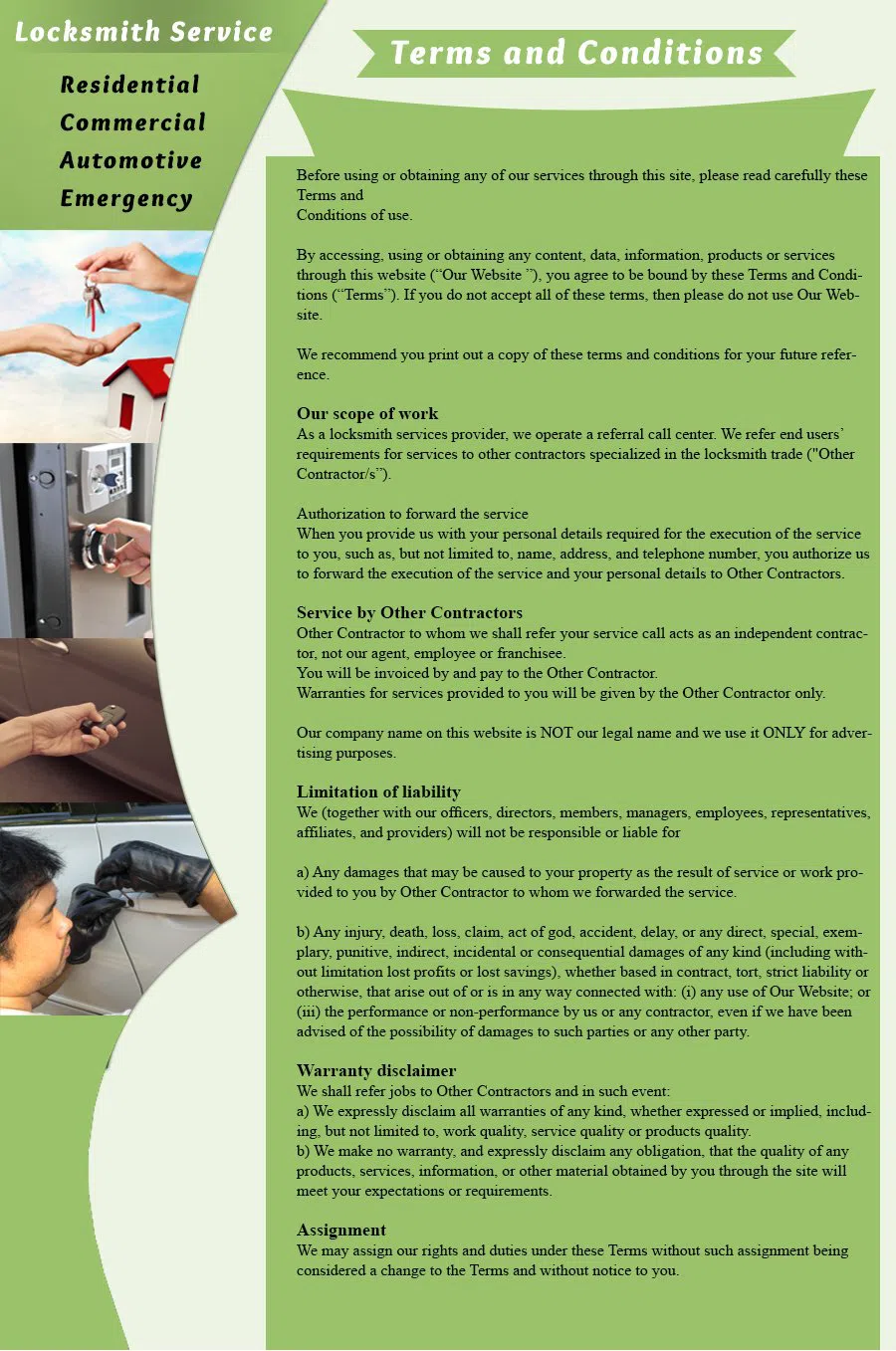 Ardmore PA Locksmith Store Ardmore, PA 610-600-1003 - terms-and-condition-c-22